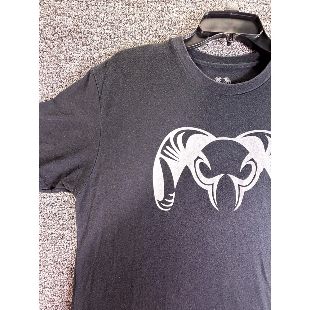 KUIU T Shirt Mens Medium Black Graphic Cotton Short Sleeve Crew Neck Pullover - Picture 3 of 16